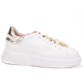 Sneakersy  Tuffoni 1521055-1LL Biały+złoty