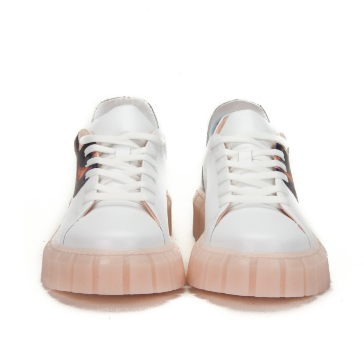 Sneakersy BOCCATO 461.5018 MSN Białe