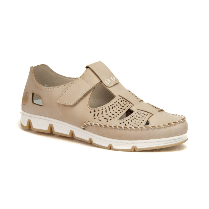 Sandały Rieker 49958-61 1105 Beige