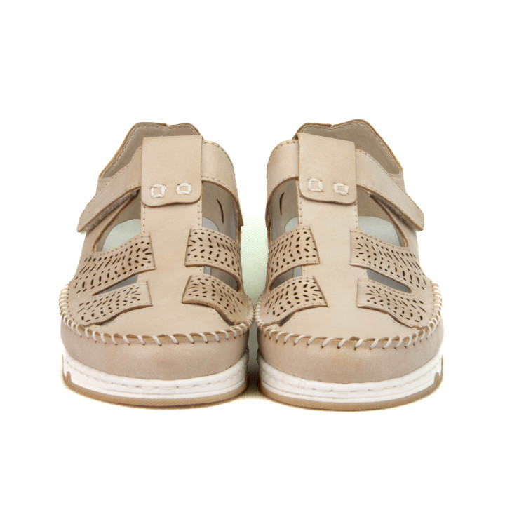 Sandały Rieker 49958-61 Beige