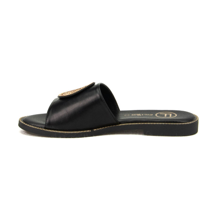 Klapki Filippo DK6217/24 BK Czarny