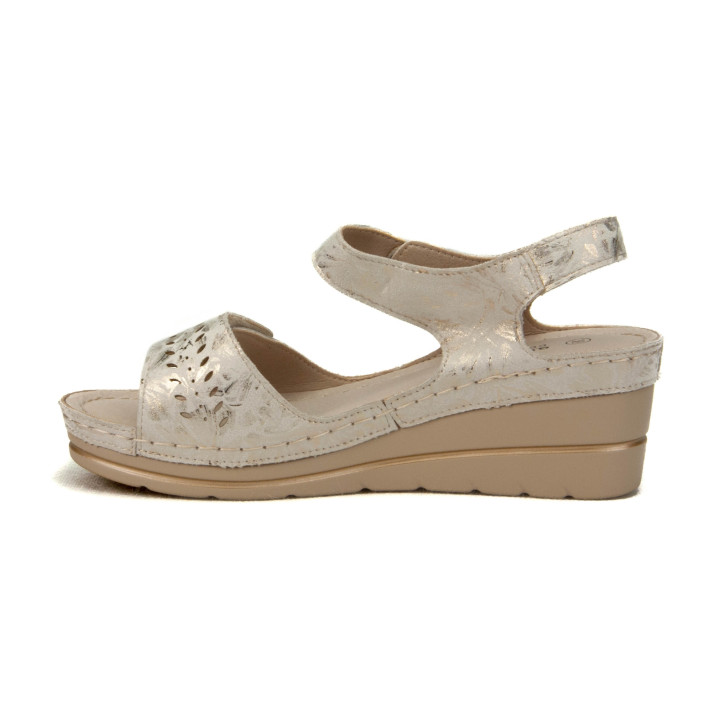 Sandały Goodin GD-FL1246 L.Beige