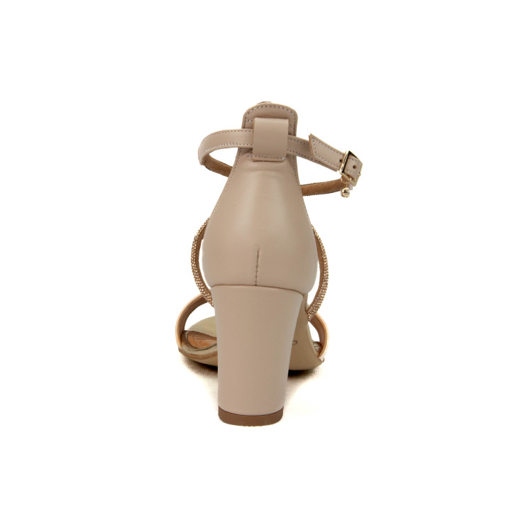 Sandały Prestige 2052/OBL/N S-128/ZŁ-CEK