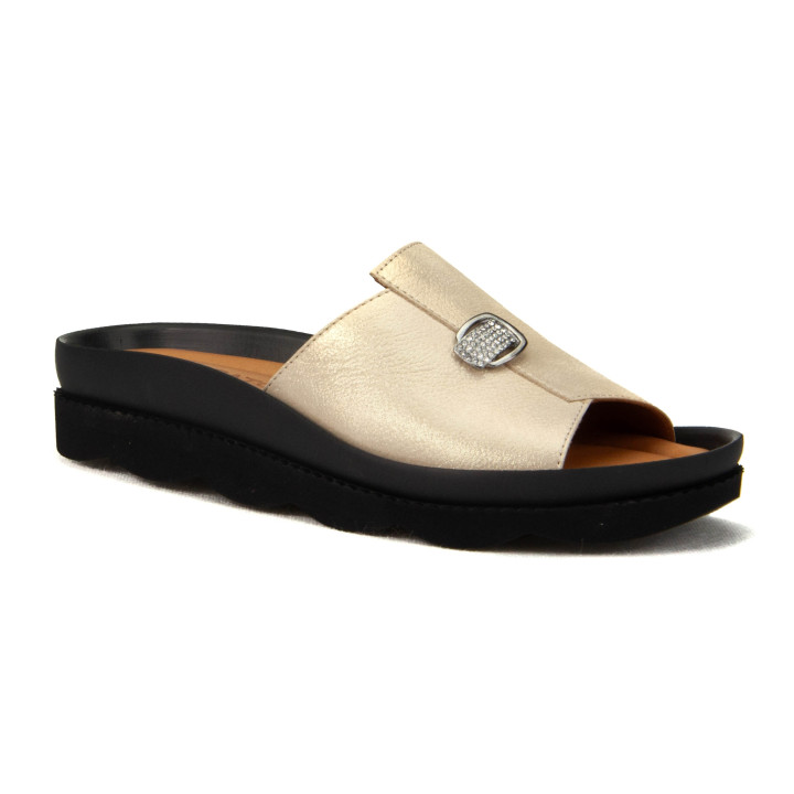 Klapki Boccato 031.771 GOLD STN PIRLANTA