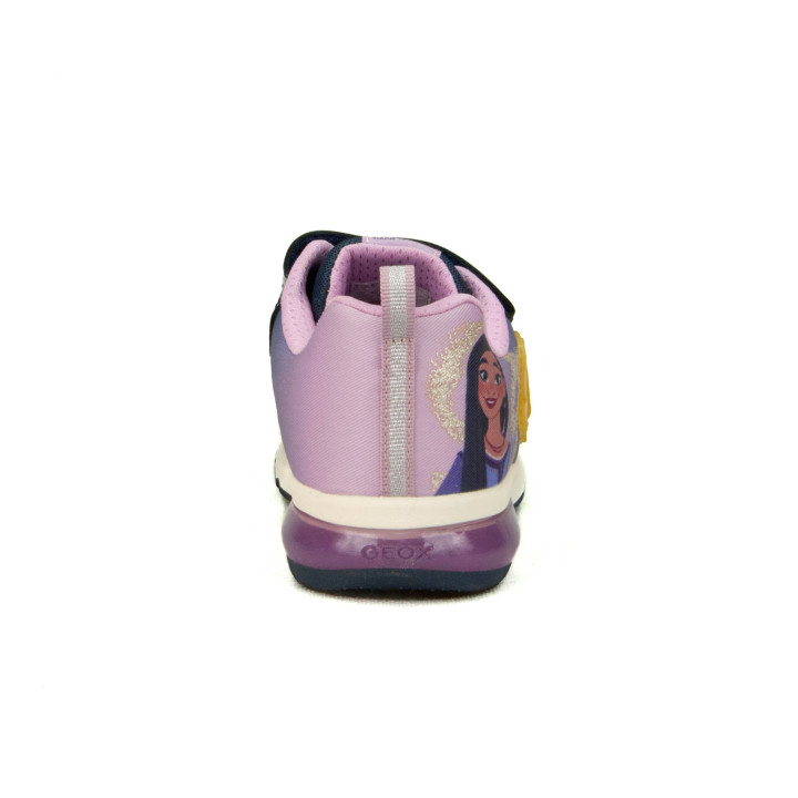 Półbuty Geox J458VA 0ANAJ CF48Q NAVY/LAVENDER