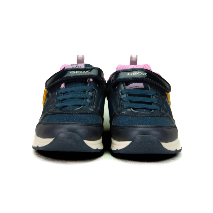 Półbuty Geox J458VA 0ANAJ CF48Q NAVY/LAVENDER