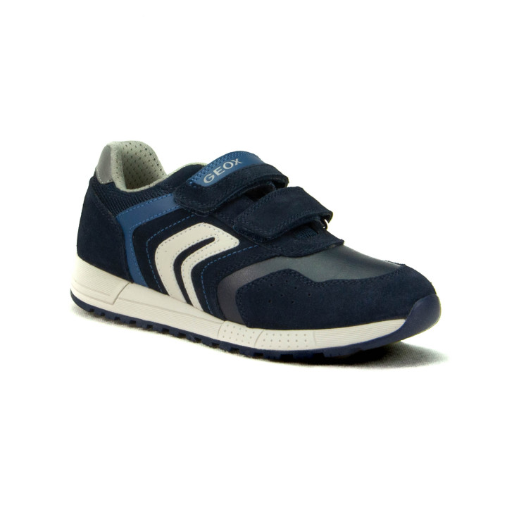 Półbuty Geox J049EE 022BC CF44K NAVY/DK AVIO