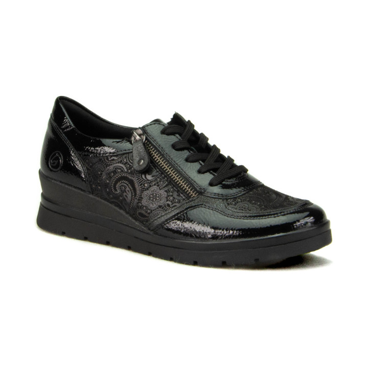 Półbuty Remonte R0701-03 Black