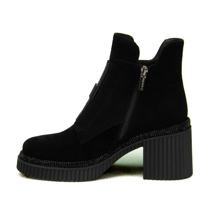 Botki Loretta Vitale C2439102 Black Suede