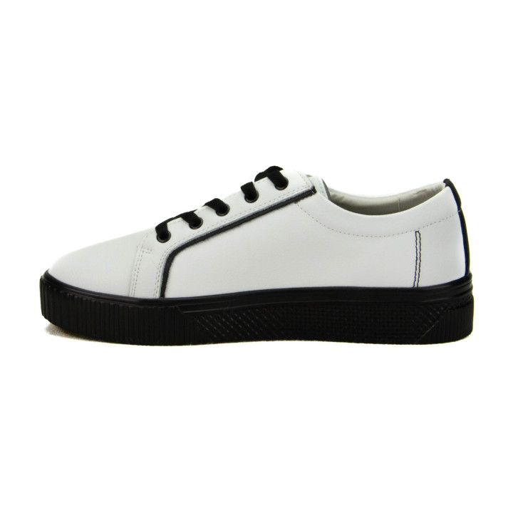Półbuty Goodin GD-FT-114 White/Black