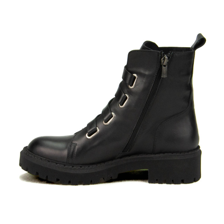 Trzewiki Boccato 0010-865 SICAK 3 Black Leather