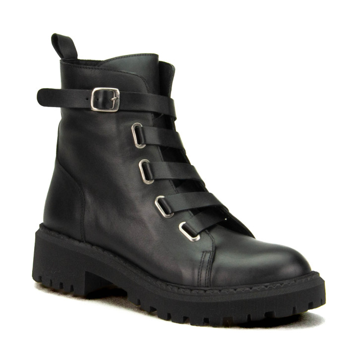 Trzewiki Boccato 0010-865 SICAK 3 Black Leather