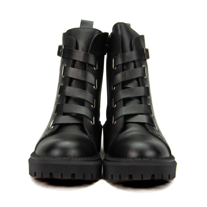 Trzewiki Boccato 0010-865 SICAK 3 Black Leather