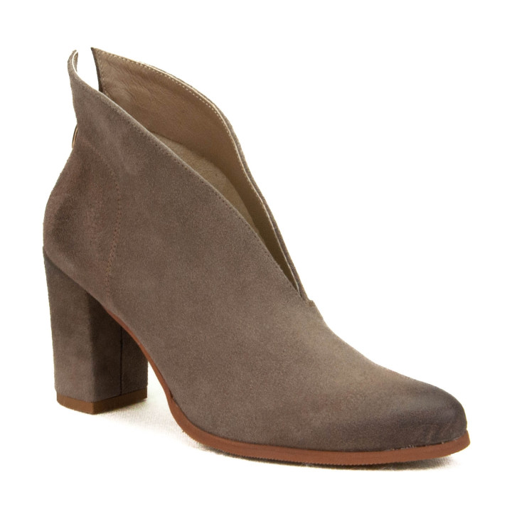 Botki Exquisite 1231 Almond.Welur