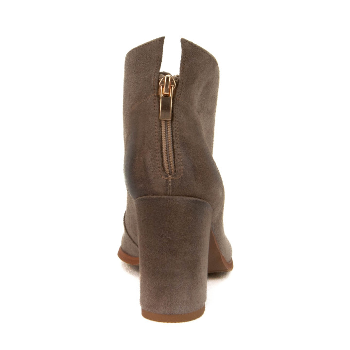 Botki Exquisite 1231 Almond.Welur