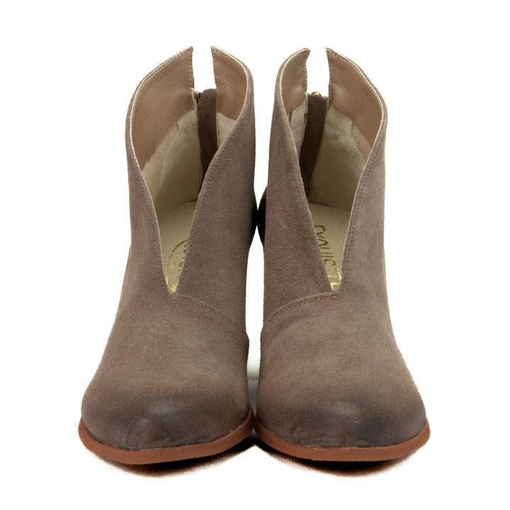 Botki Exquisite 1231 Almond.Welur