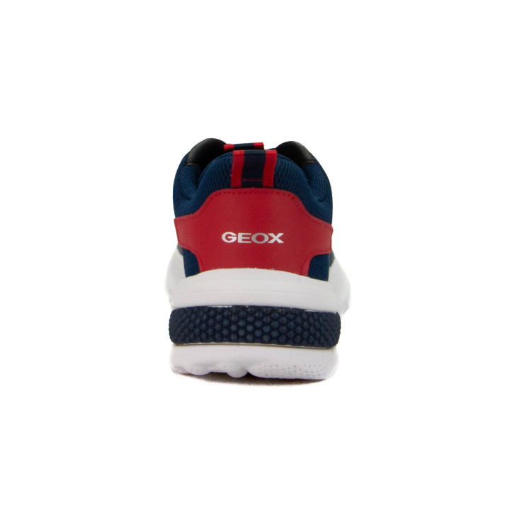 Półbuty Geox J ACTIVART B - ELAS+TRANSF.TPU J46LTB 0159J C0735 Navy/Red