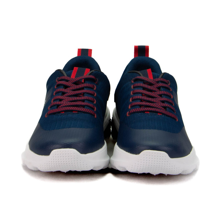 Półbuty Geox J ACTIVART B - ELAS+TRANSF.TPU J46LTB 0159J C0735 Navy/Red