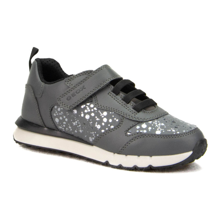 Półbuty Geox J FASTICS G. B. - SYN+SHI.SY.SU J46GZB 0BCBL C9002 DK Grey
