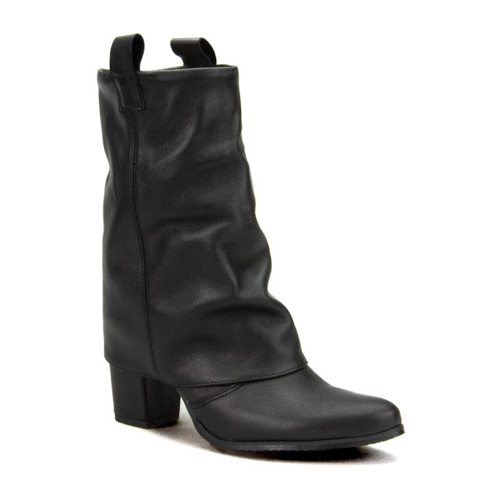 Botki Exquisite 1546 Czarne Lico