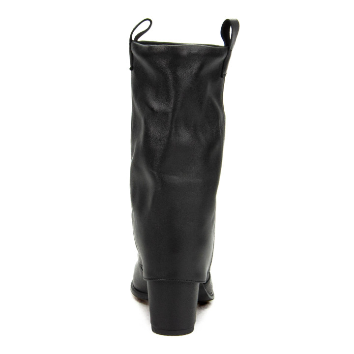 Botki Exquisite 1546 Czarne Lico