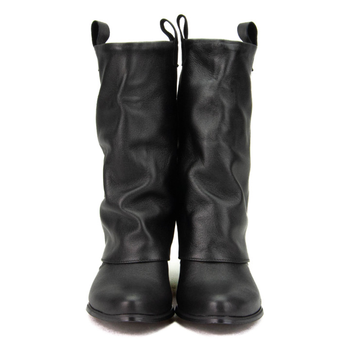 Botki Exquisite 1546 Czarne Lico