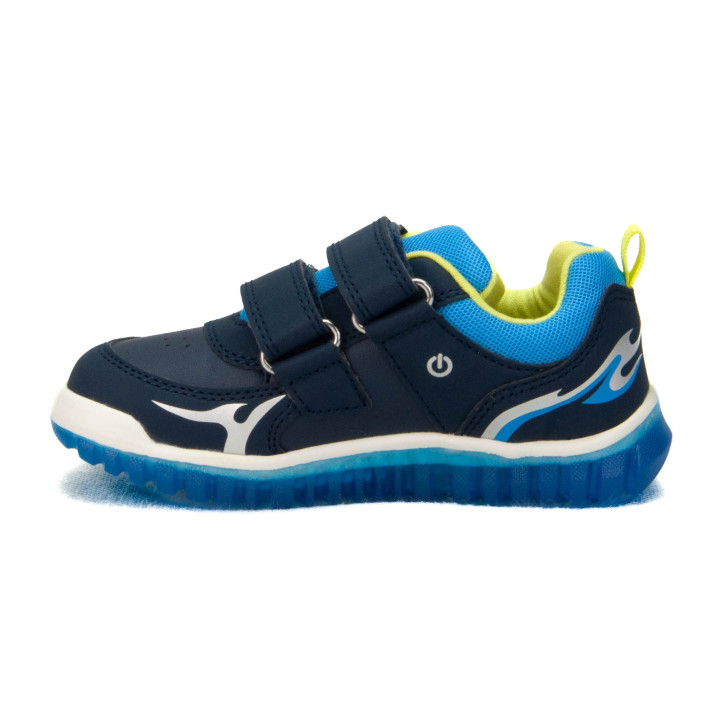 Półbuty Geox B LIGHTYLOO A - DBK+NYLON B465ZA 050FU C4478 NAVY/BLUETTE
