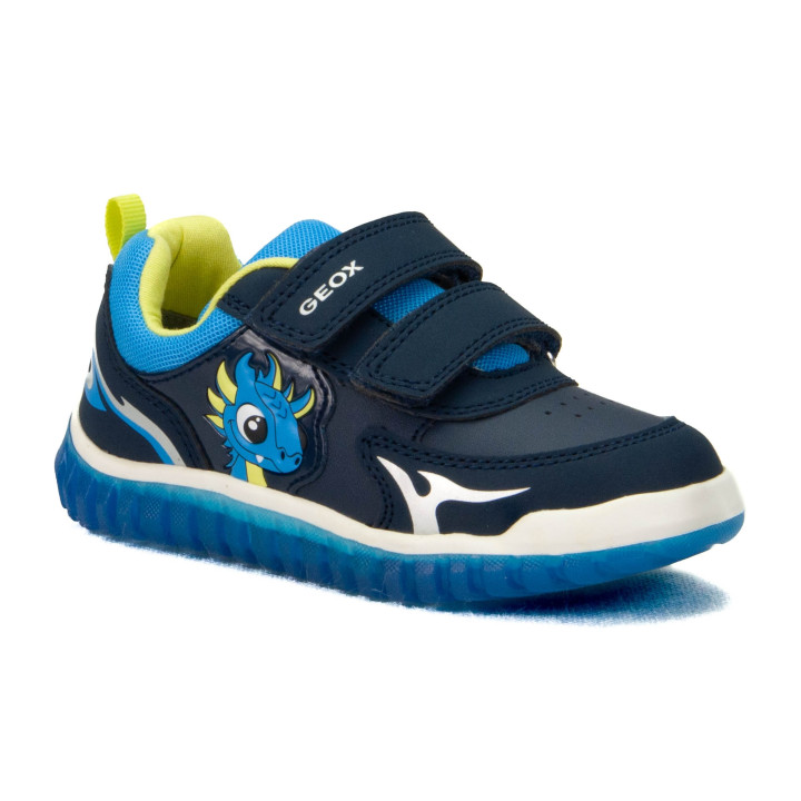 Półbuty Geox B LIGHTYLOO A - DBK+NYLON B465ZA 050FU C4478 NAVY/BLUETTE