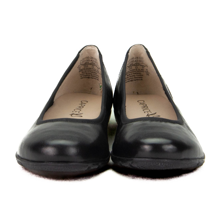 Baleriny Caprice 9-22150-42 022 M2211542 Black Nappa