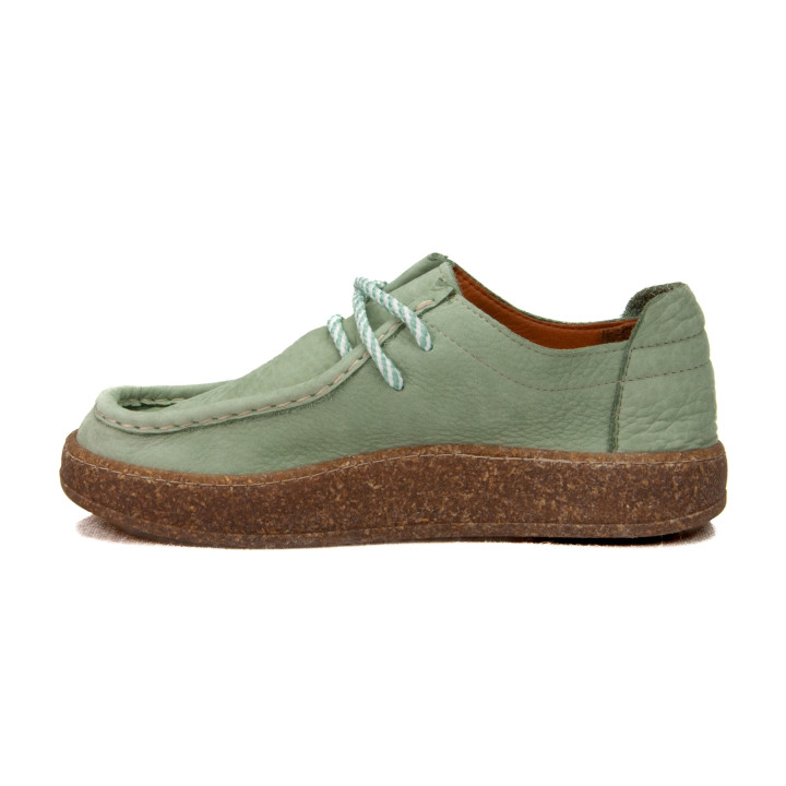 Półbuty Ravini 241094 Water Green Nubuck