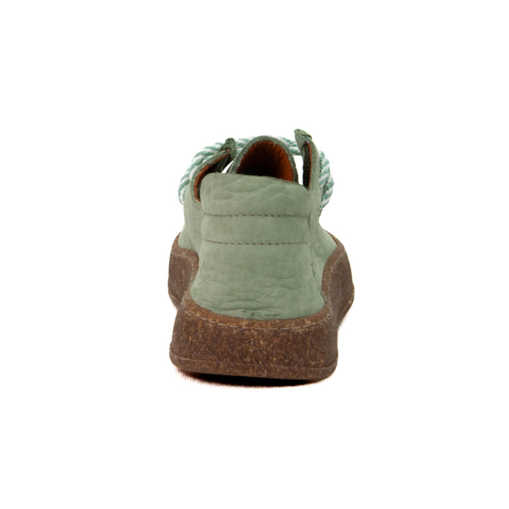 Półbuty Ravini 241094 Water Green Nubuck