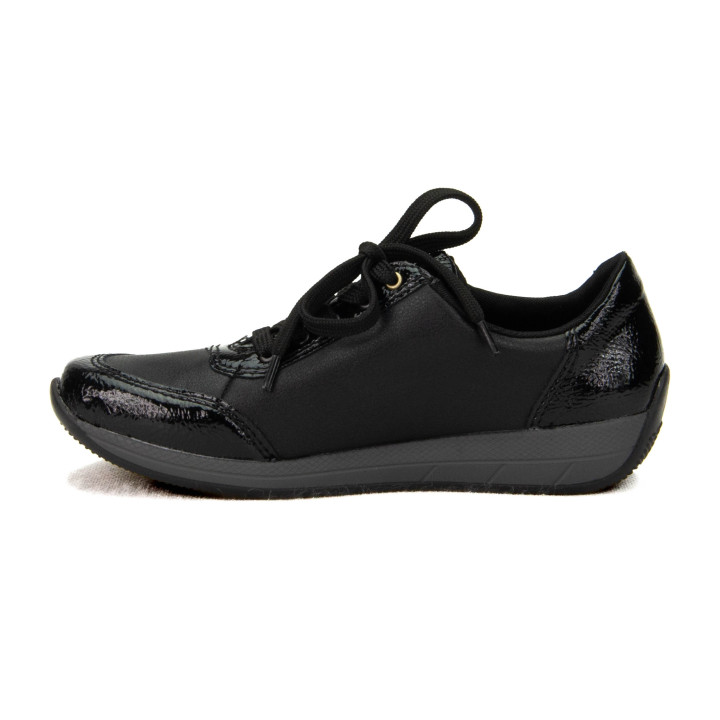Półbuty Rieker N1112-02 Black