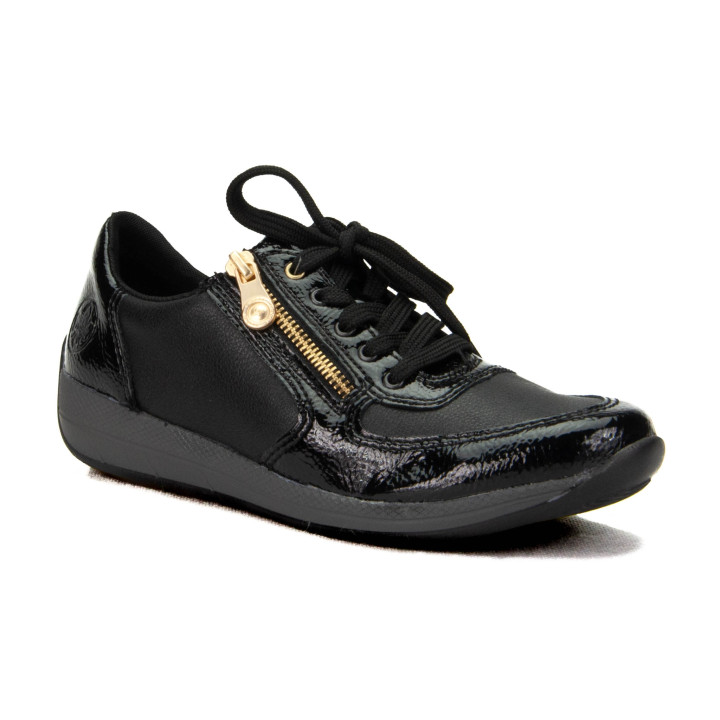 Półbuty Rieker N1112-02 Black