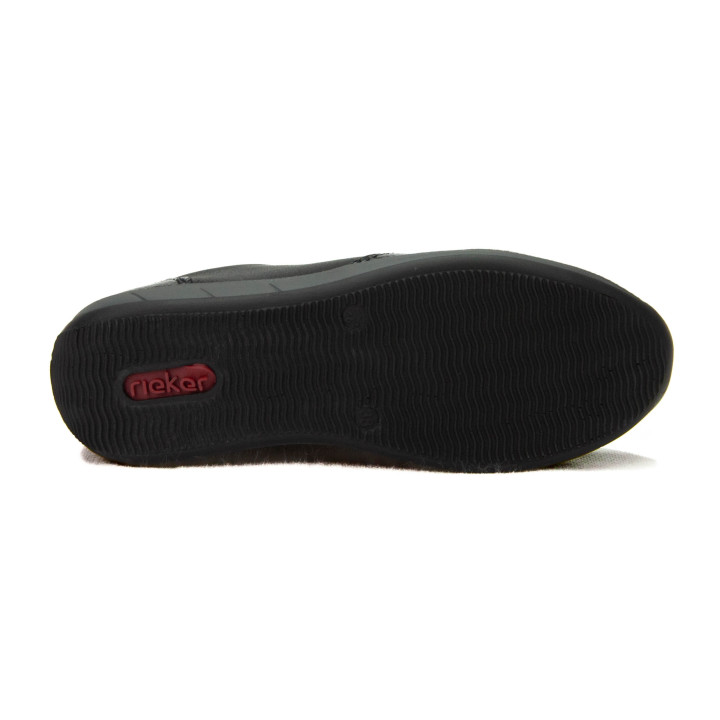 Półbuty Rieker N1112-02 Black
