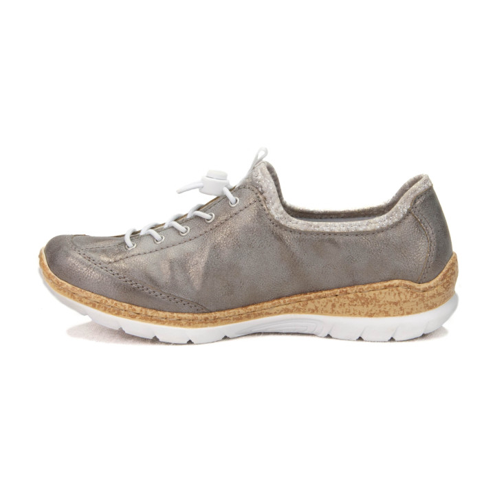 Półbuty Rieker N4263-40 Grey