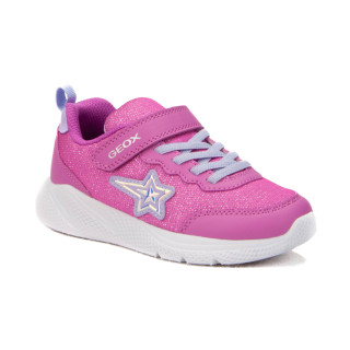 Półbuty Geox J SPRINTYE G. A - SHI.TEX+GBK J55FWA 0A554 C8257 Fuchsia/Lilac