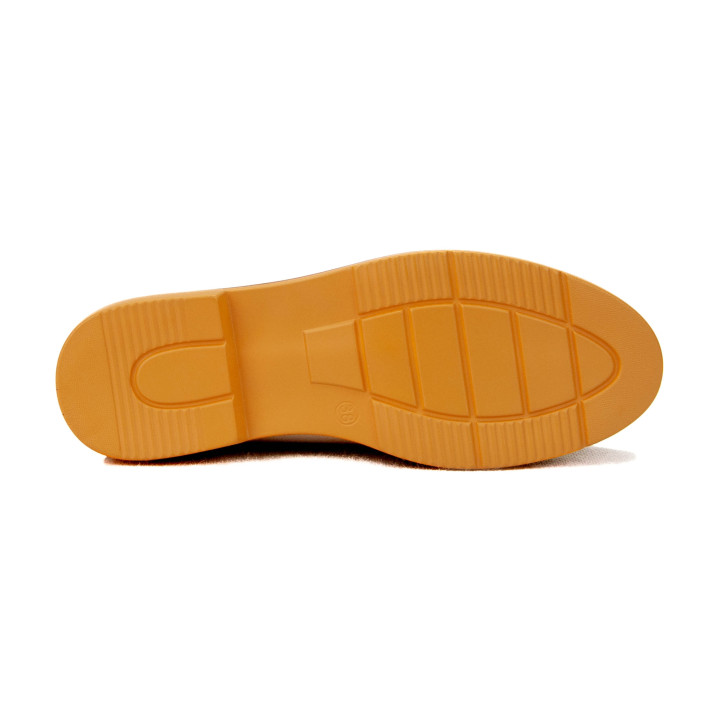 Półbuty S.Barski LR51-768 Beige/Orange