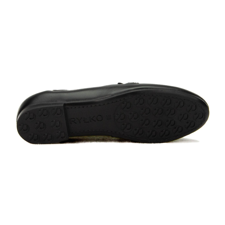 Baleriny Ryłko R1R81____ _45F Black