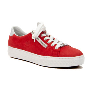 Półbuty Rieker L59L1-33 Red
