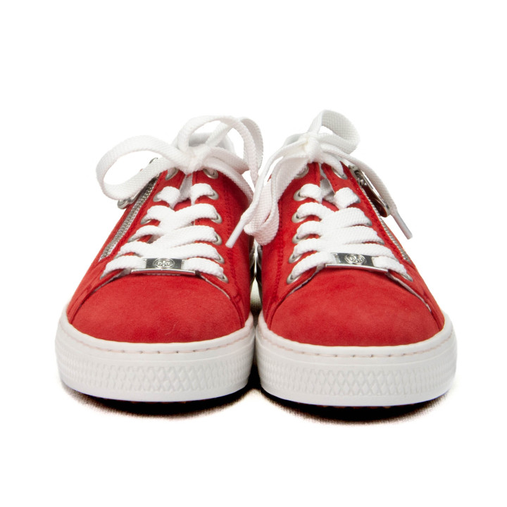 Półbuty Rieker L59L1-33 Red