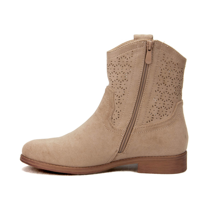 Botki S.Barski HY51-063 Beige