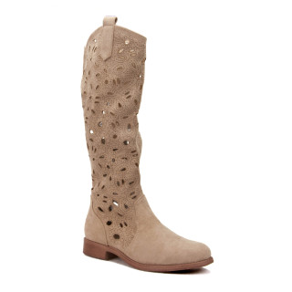 Botki S.Barski HY51-176 Beige