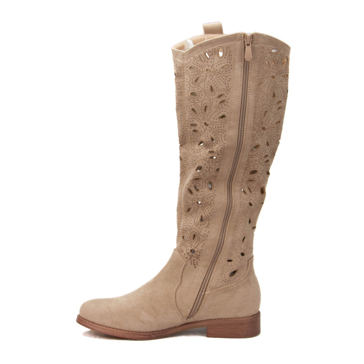 Botki S.Barski HY51-176 Beige