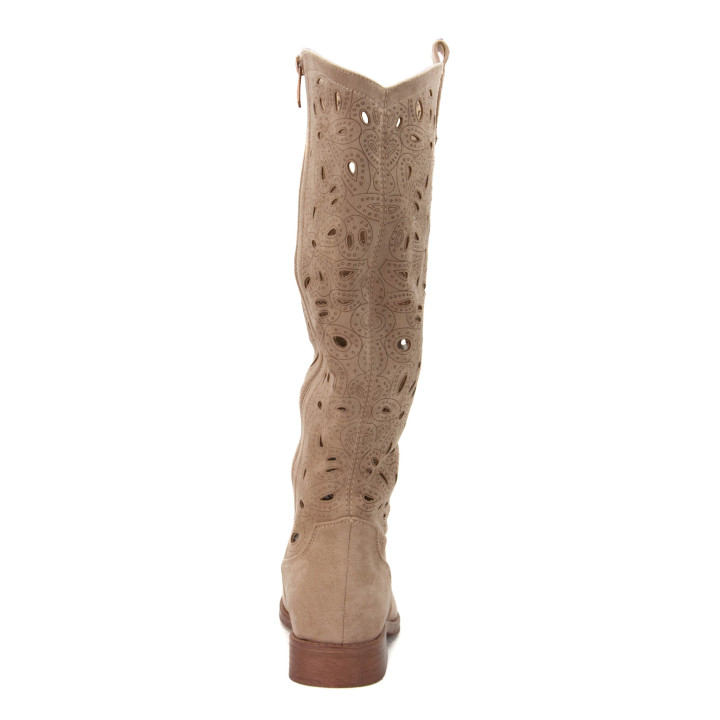 Botki S.Barski HY51-176 Beige