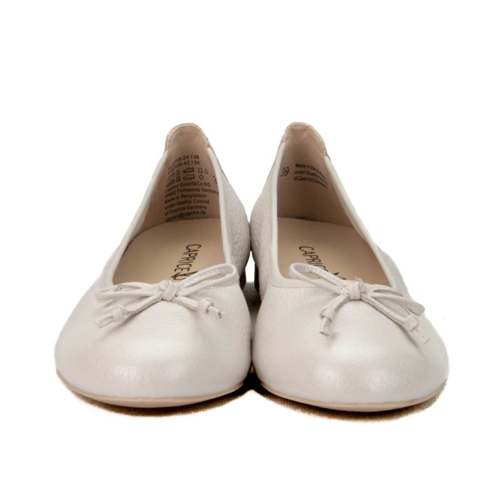 Baleriny Caprice 9-22108-42 136 M2210842 Pearl Perl Dee