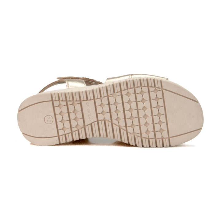 Sandały Caprice 9-28102-44 959 M2810224 Platin Metal