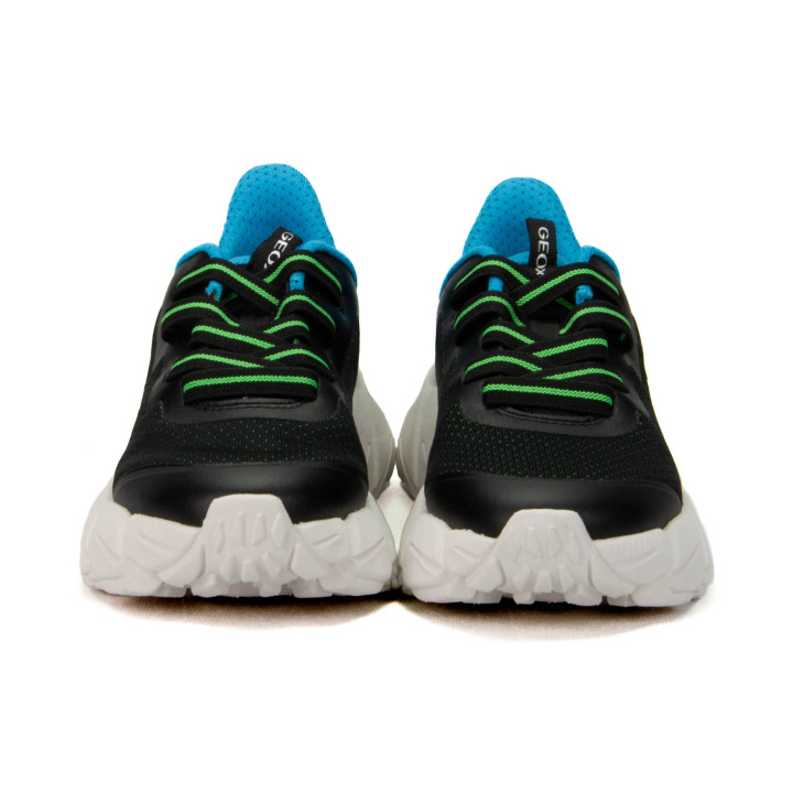 Półbuty Geox J FLEXYPER FAST A - MESH+TPU J46N1A 0149J C9997 Black 36-39