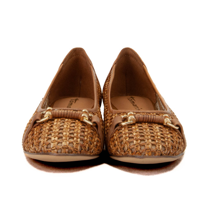 Baleriny Tamaris 1-22138-44 305 M2213844 Cognac