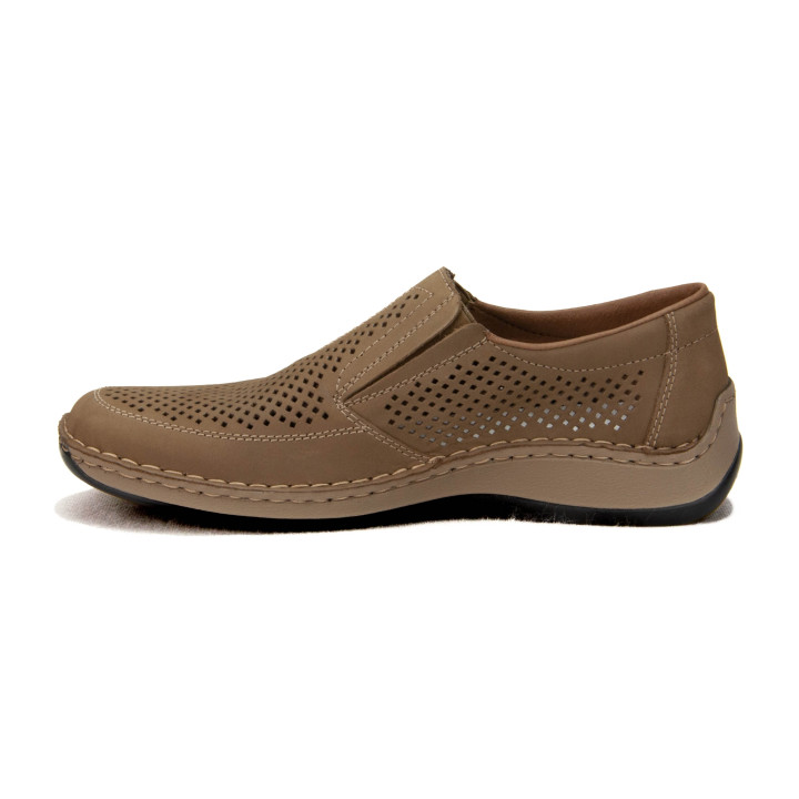 Półbuty Rieker 05277-64 Beige