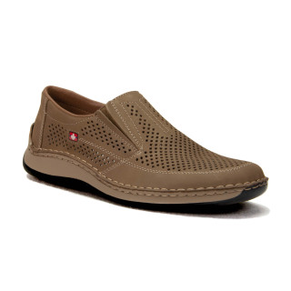 Półbuty Rieker 05277-64 Beige